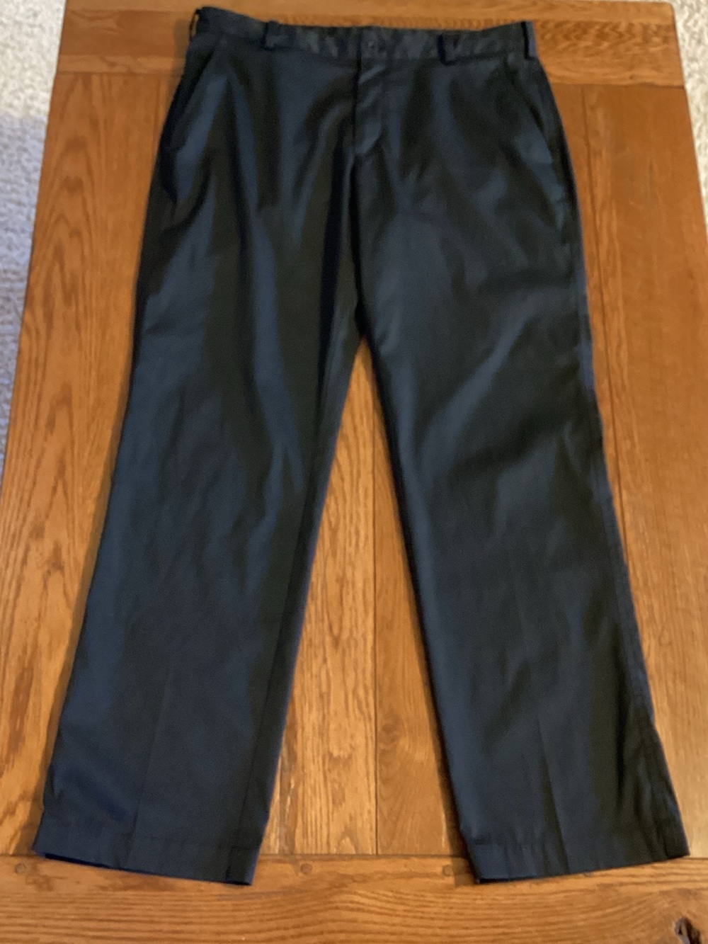 Nike dri-fit black golf pants. Men’s size 34-32
